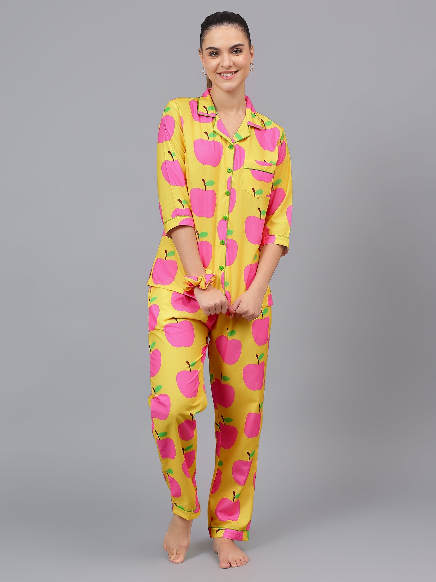 Sunny Apple Pure Cotton PJ Set (Women)