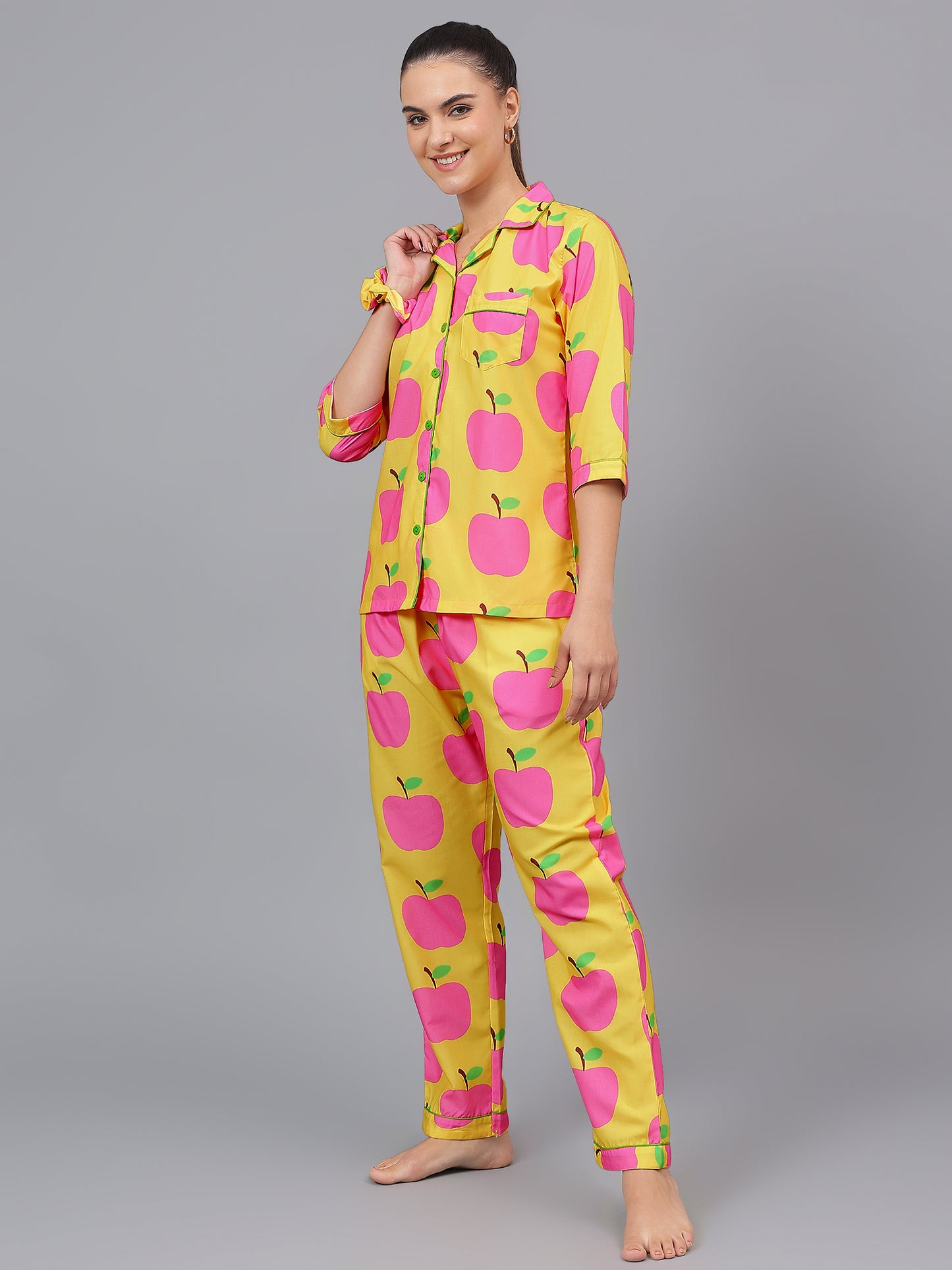 Sunny Apple Pure Cotton PJ Set (Women)