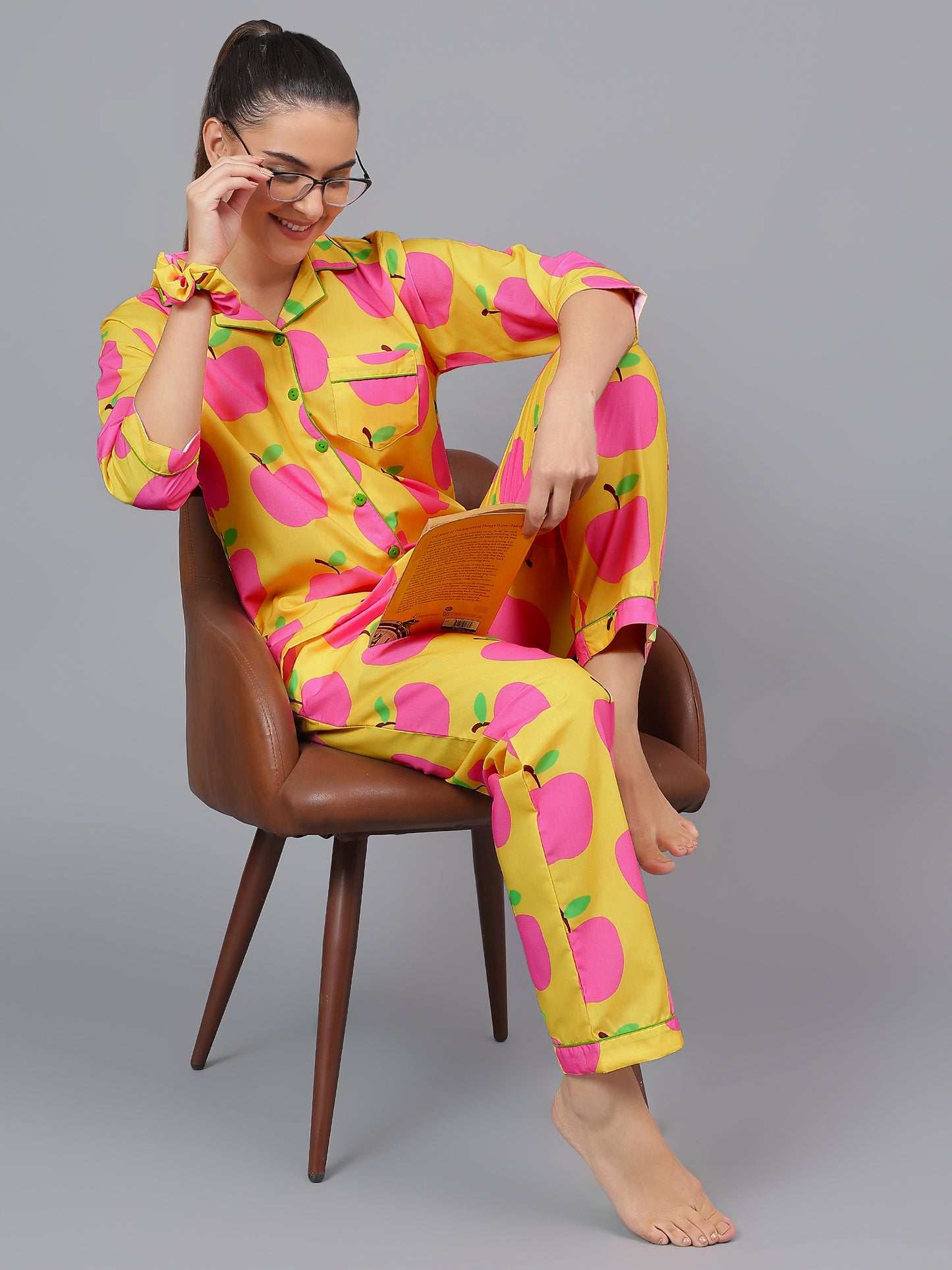 Sunny Apple Pure Cotton PJ Set (Women)