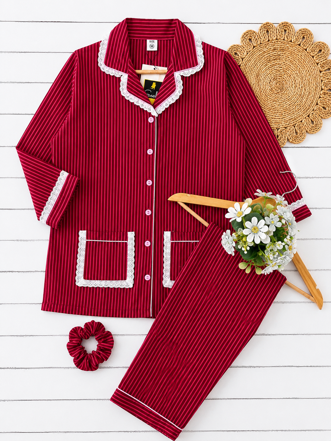 Wine Line PJ Set (Women)