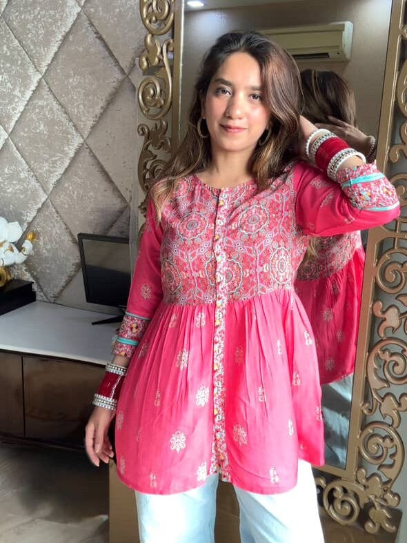 Pankhuri Flared Kurti (Women)