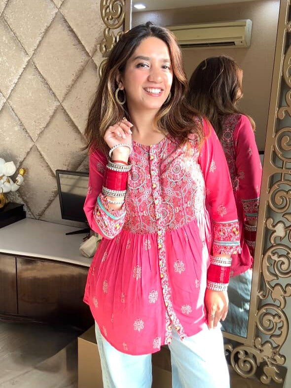 Pankhuri Flared Kurti (Women)