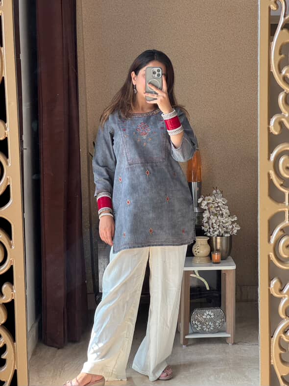 Heer Denim Kurti (Women)