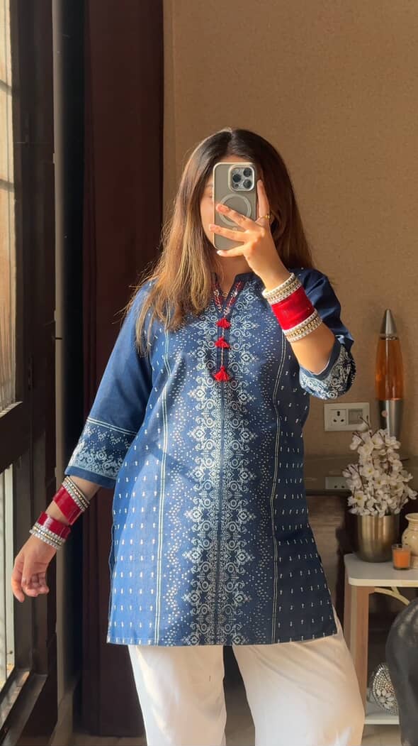 Neelam Denim Kurti (Women)