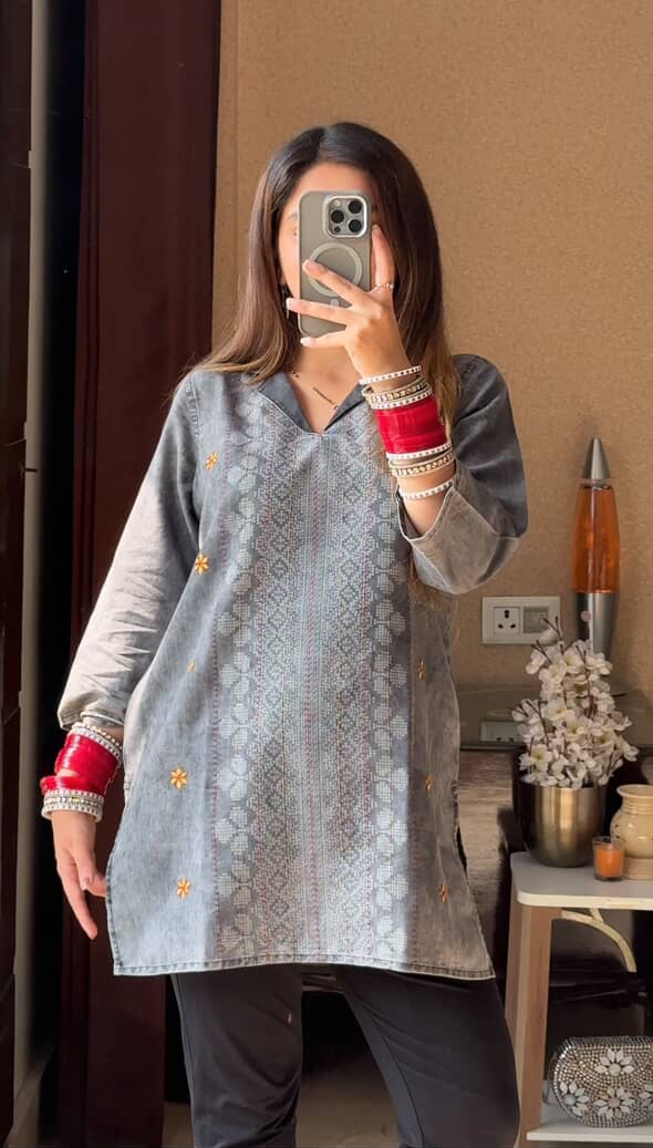Meghna Denim Kurti (Women)