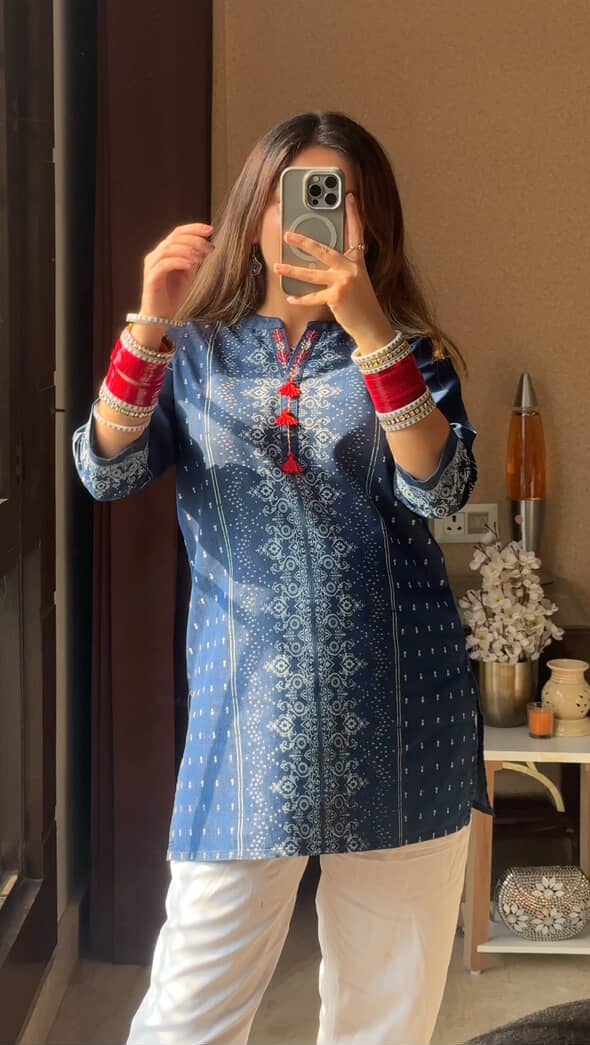 Neelam Denim Kurti (Women)