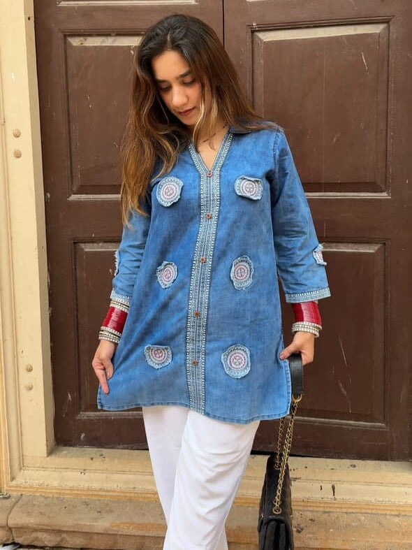 Mastani Denim Kurti (Women)
