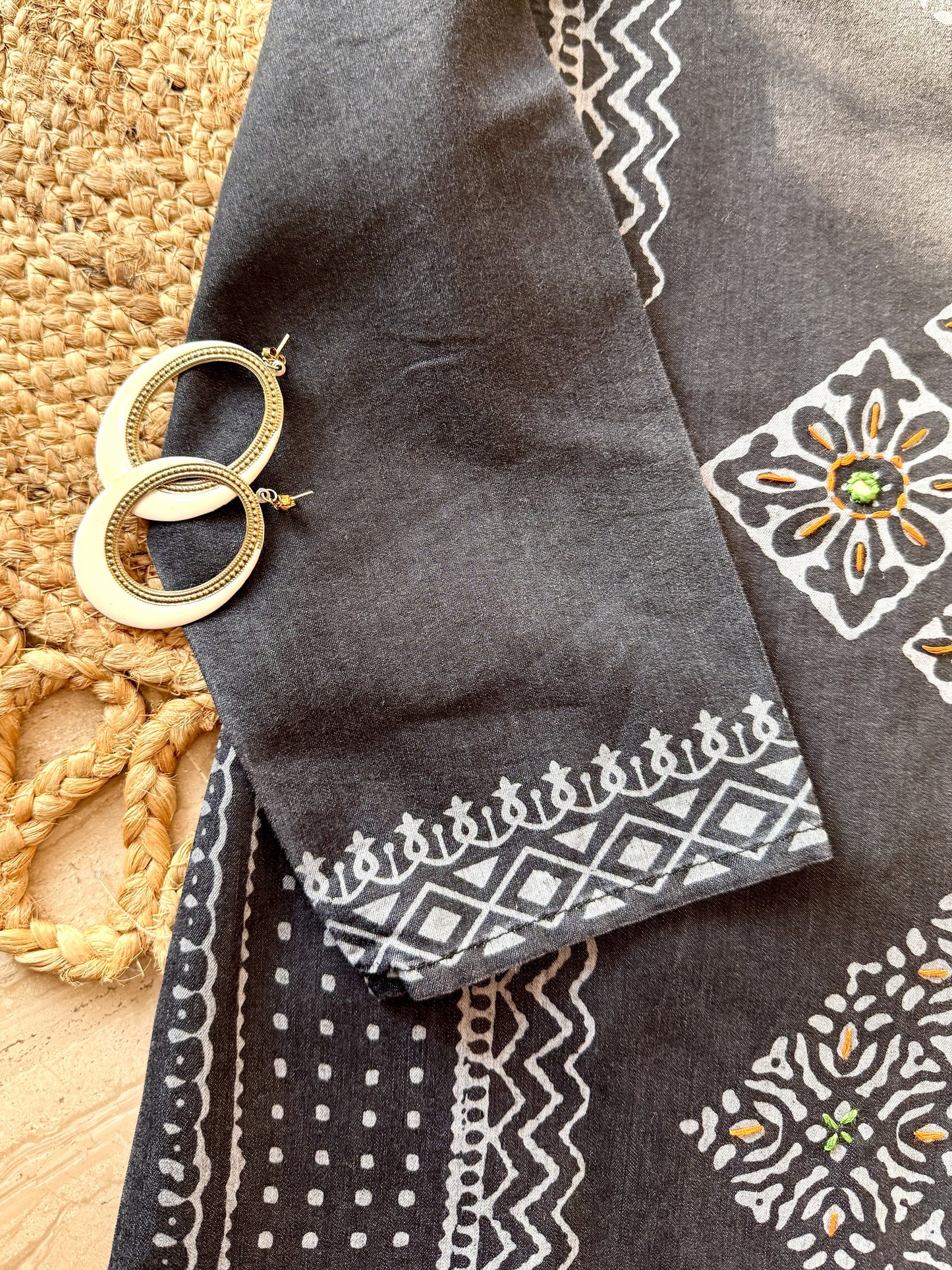 Urban Rust Denim Kurti (Women)