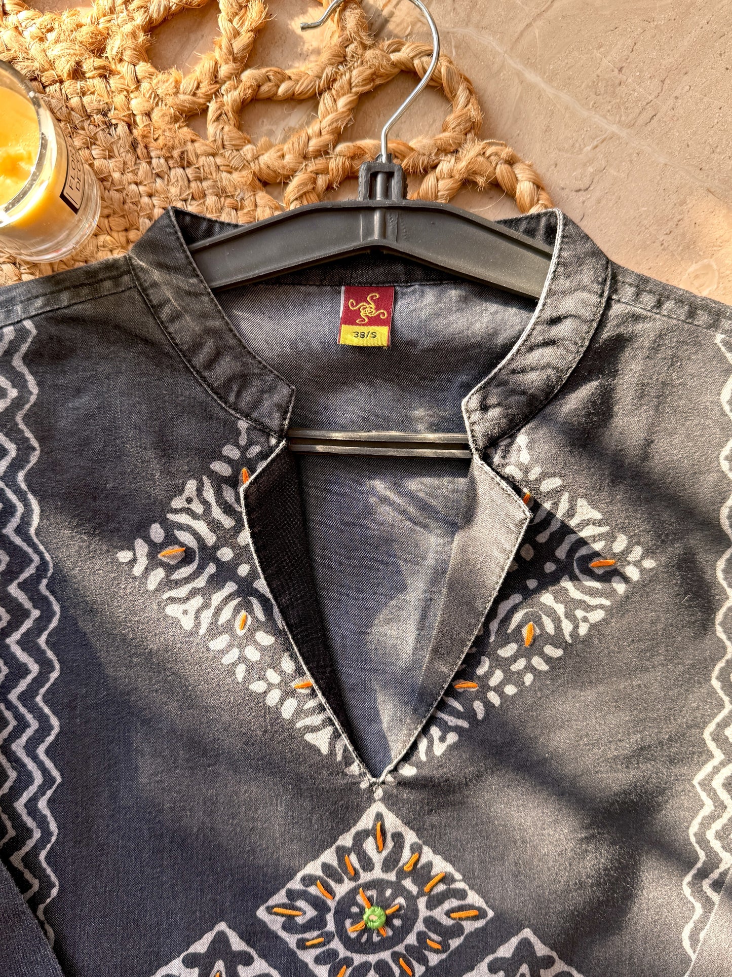 Urban Rust Denim Kurti (Women)