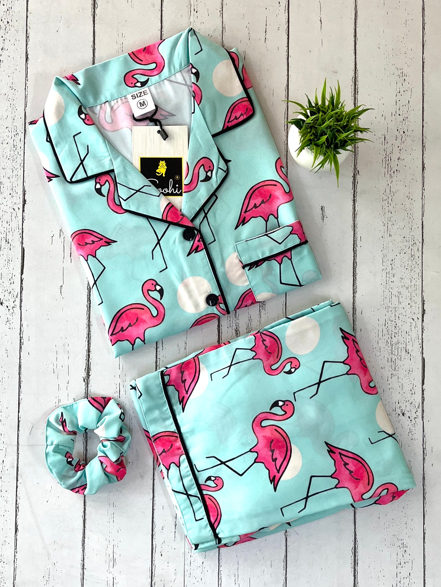 Cute Flamingo PJ Set (Women)