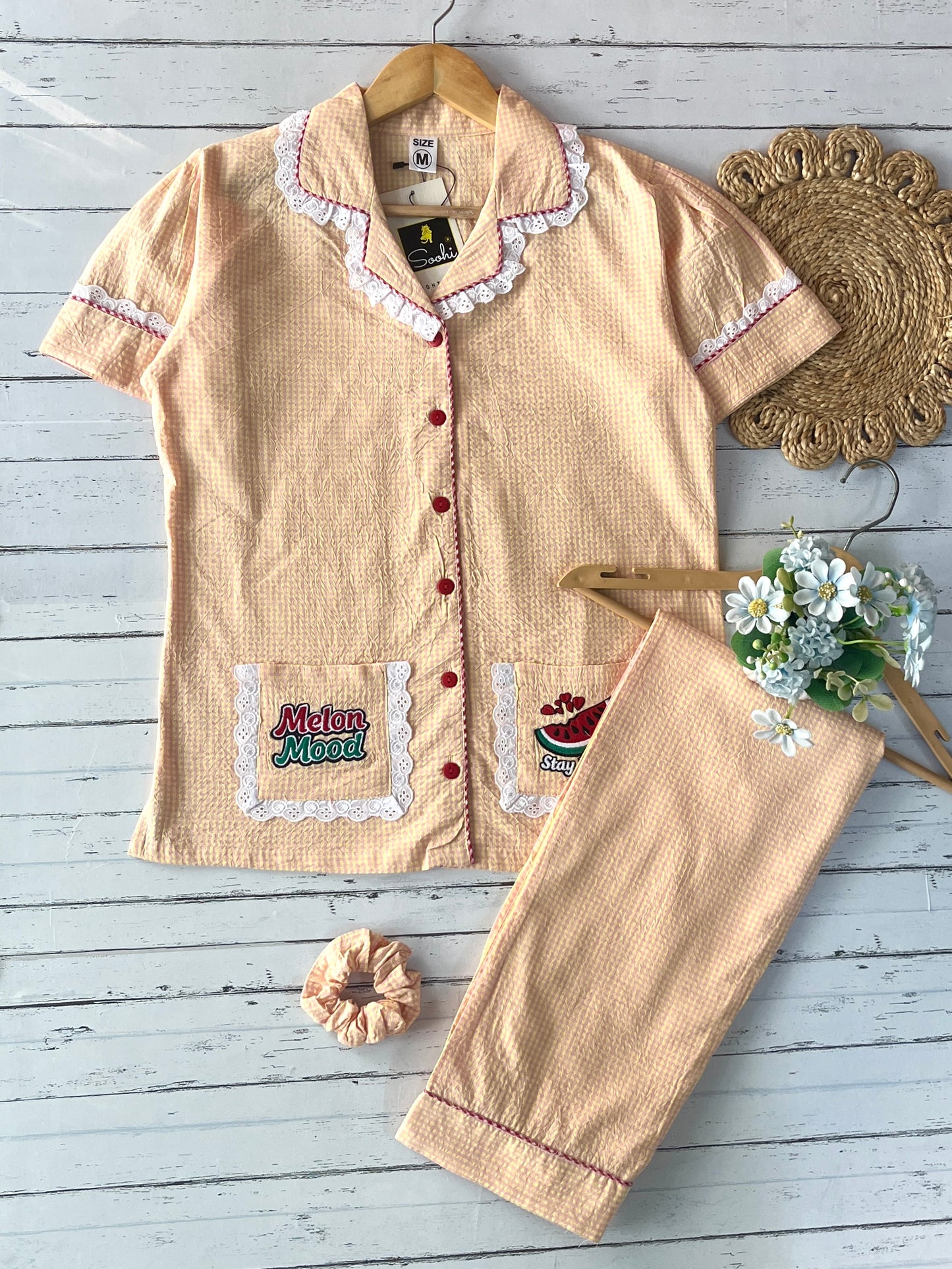 Yellow Watermelon Pj Set (Women)