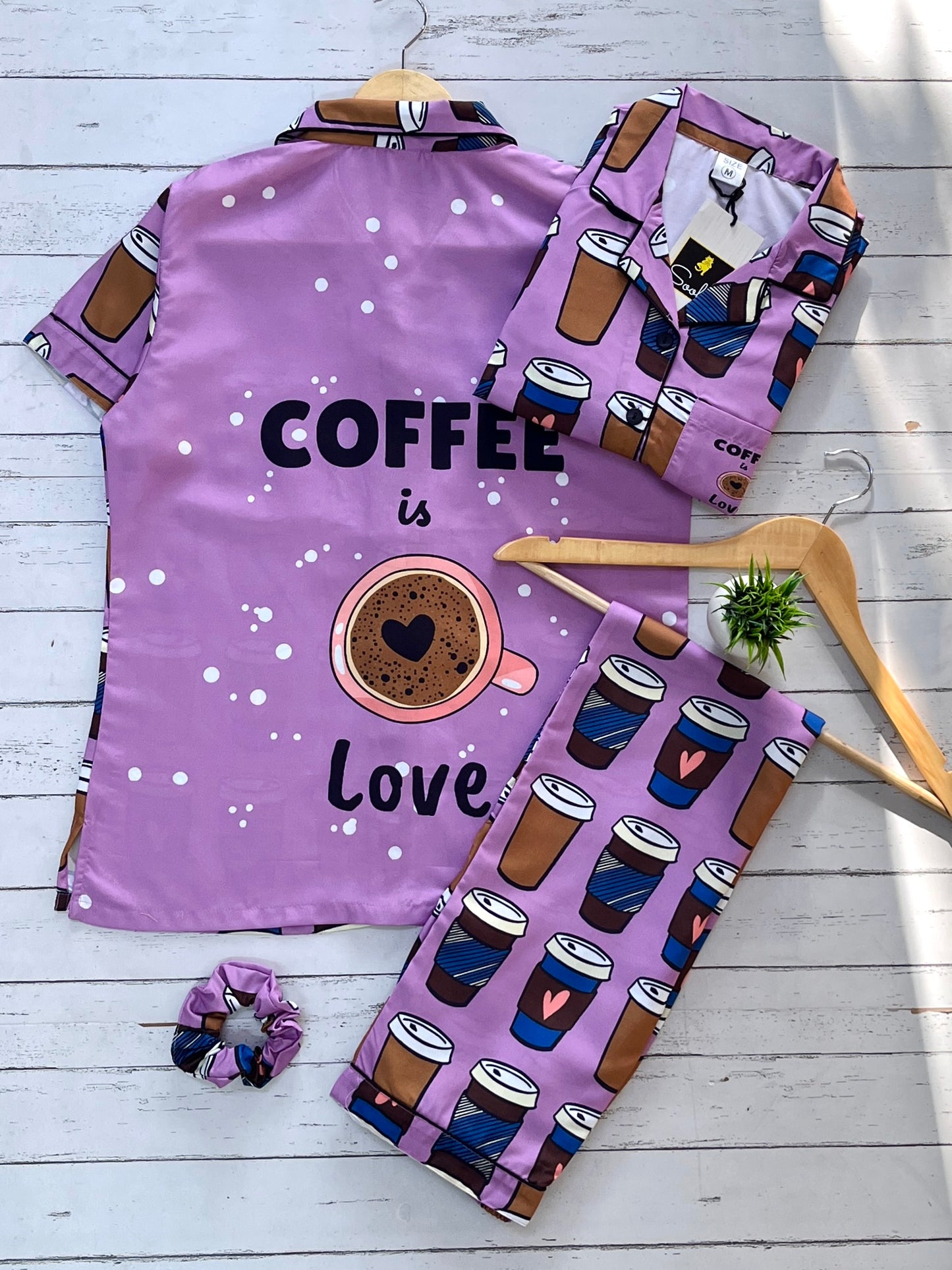Coffee Time Pj Set (Women)