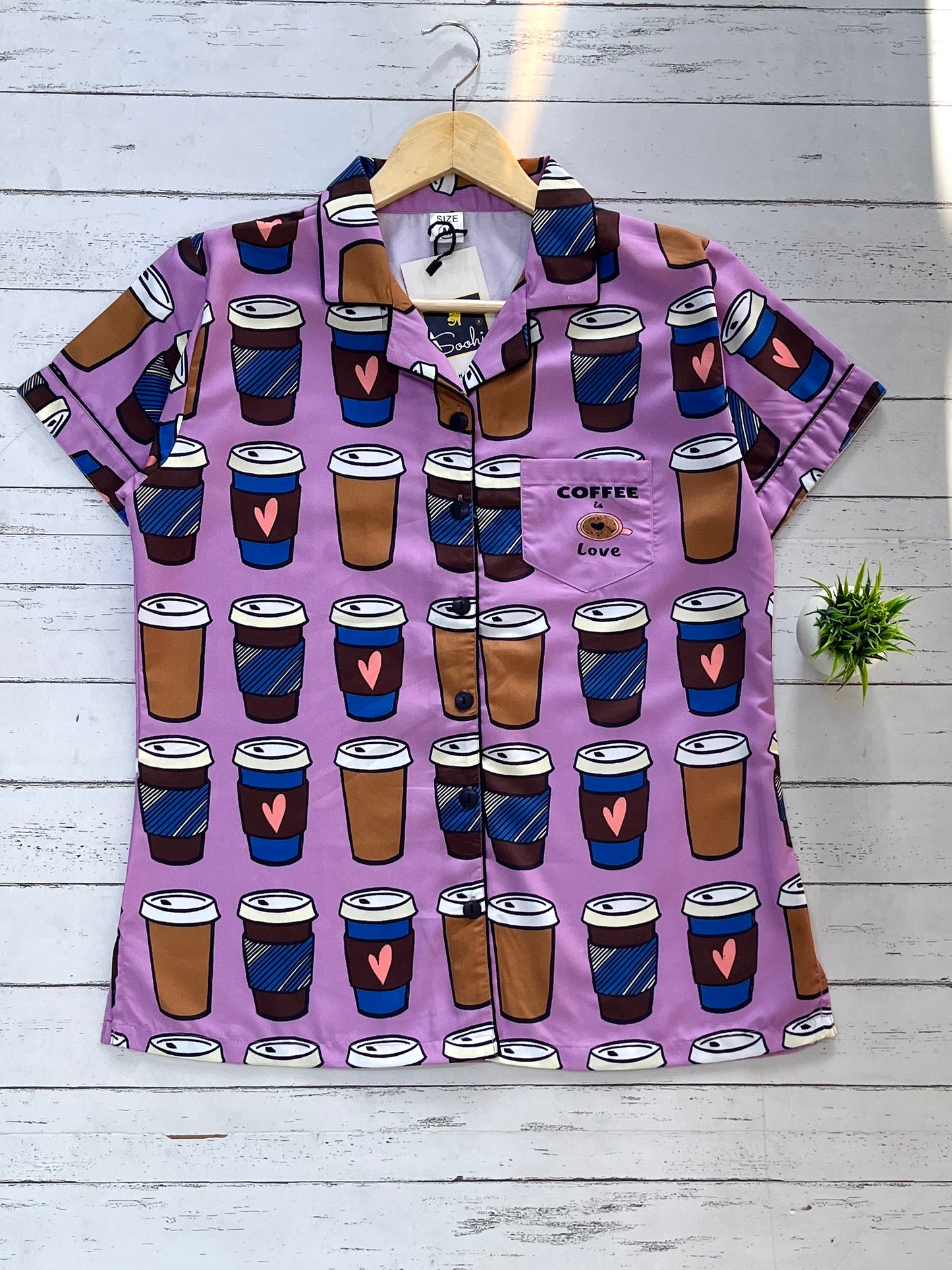 Coffee Time Pj Set (Women)
