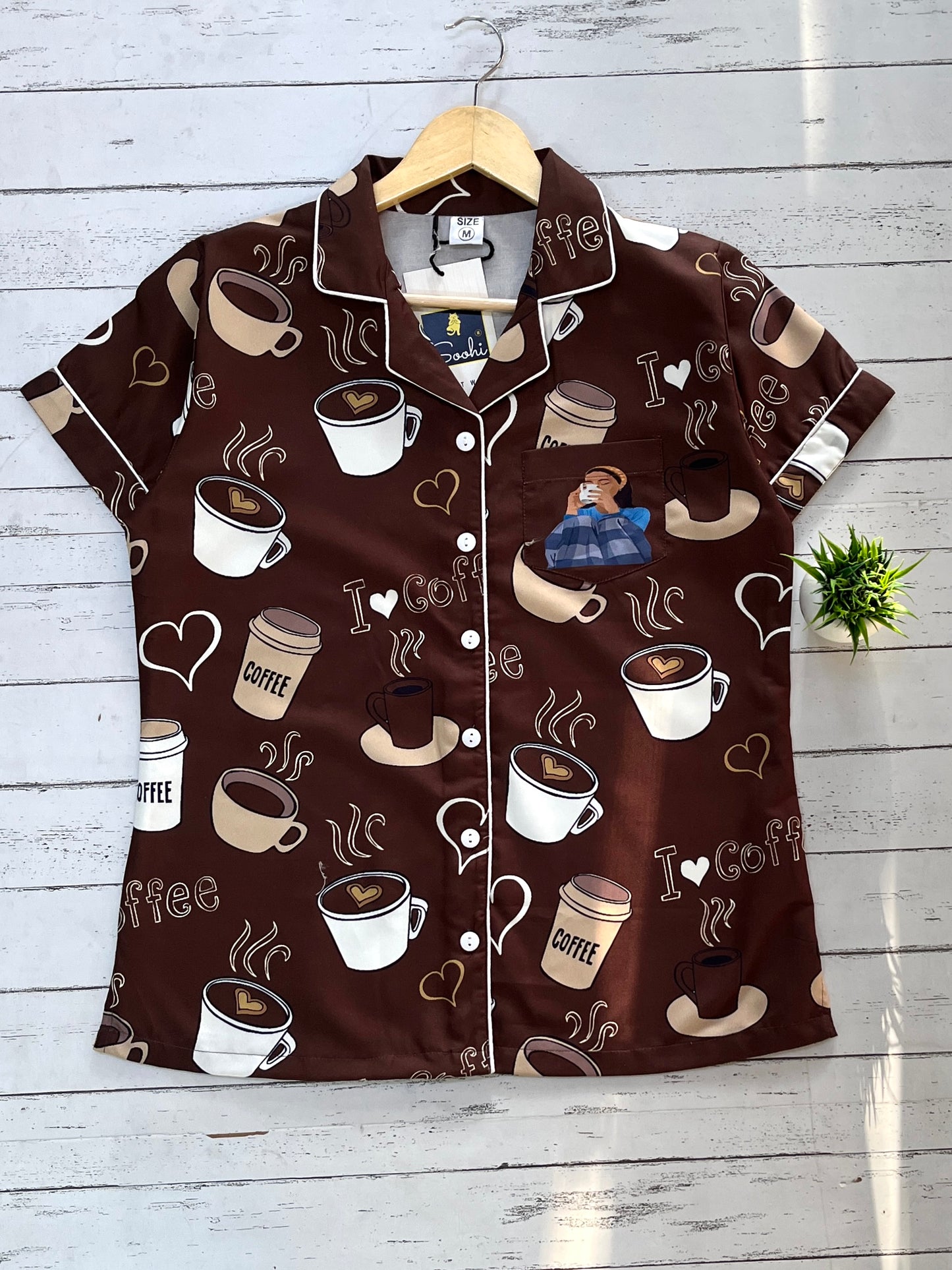 Caffeine Comfort Pj Set (Women)