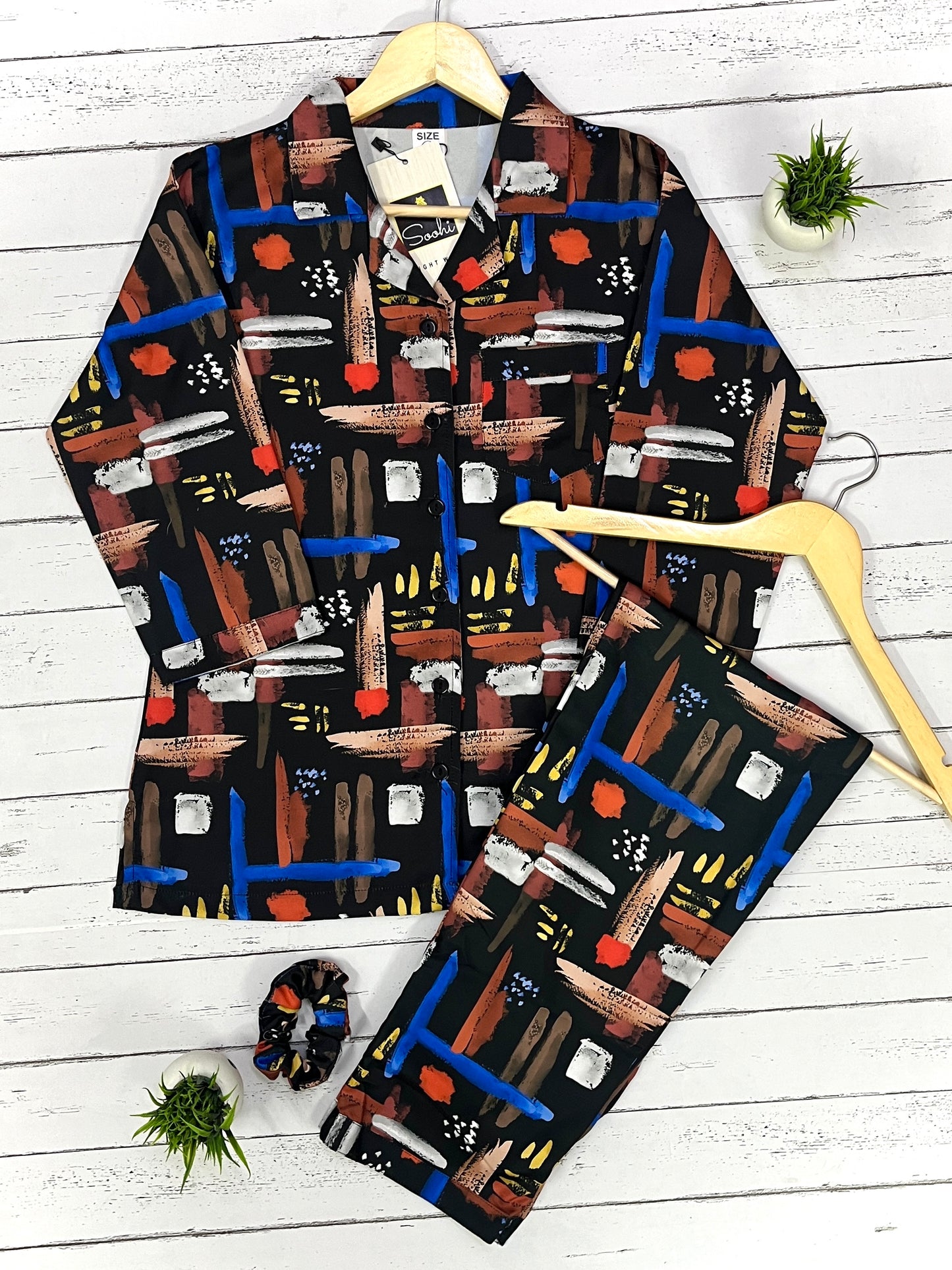 Midnight Canvas PJ Set (Women)