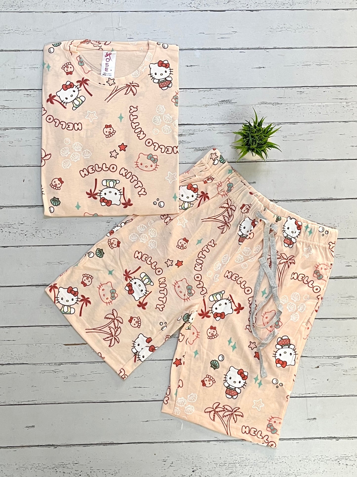 Hello Kitty Shorts Set (Women)