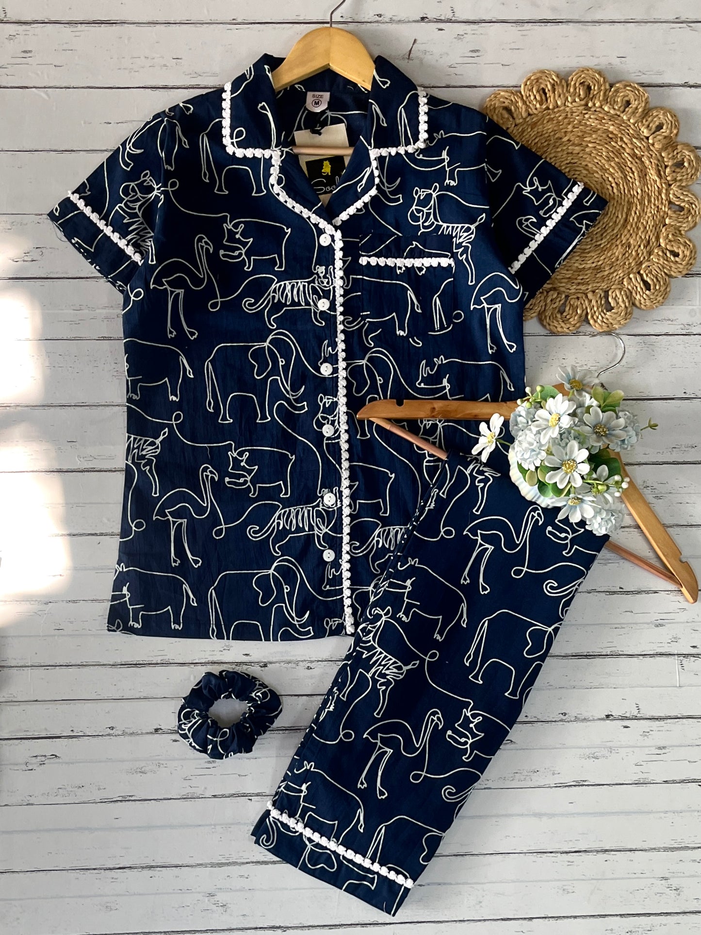 Blue Zoo Pj Set (Women)