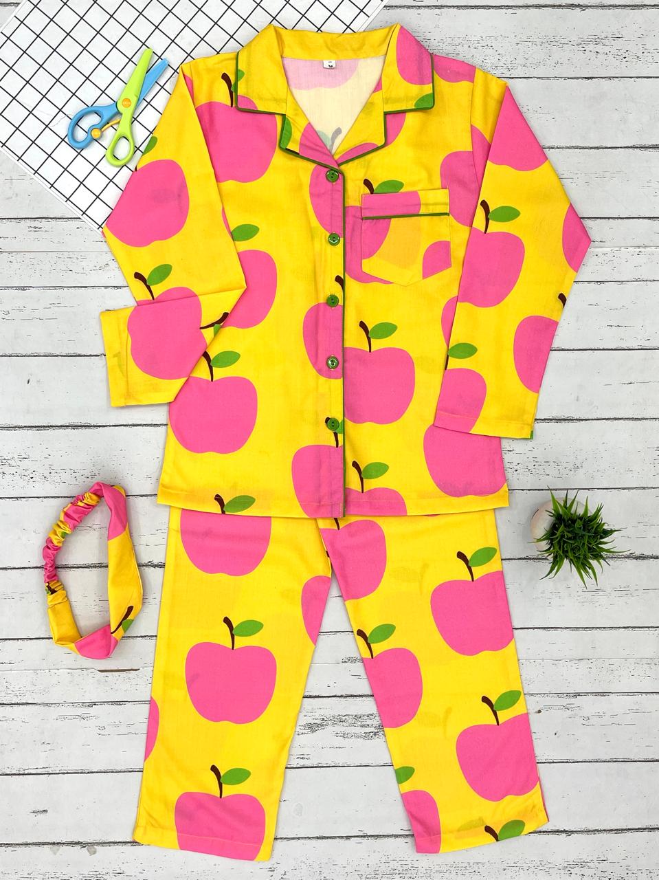 Sunny Apple Pj Set (Kids)