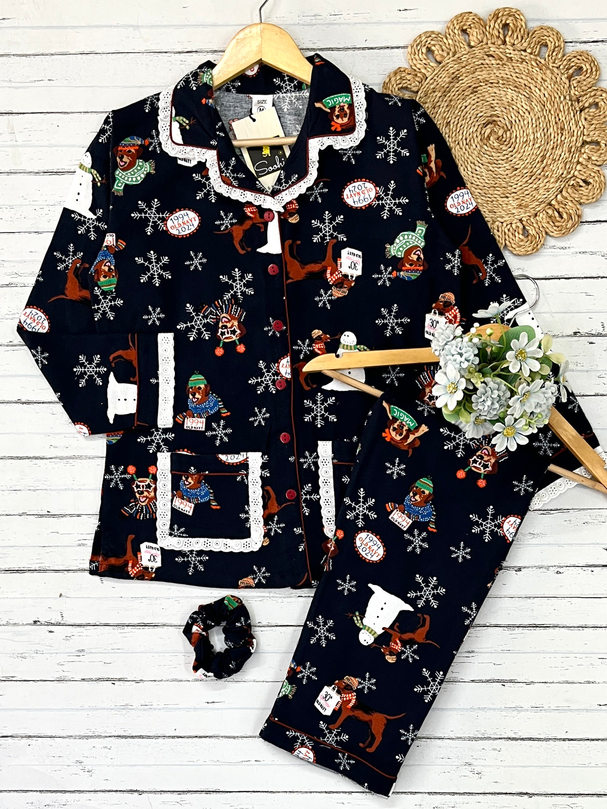 Christmas Snowy Winter PJ Set