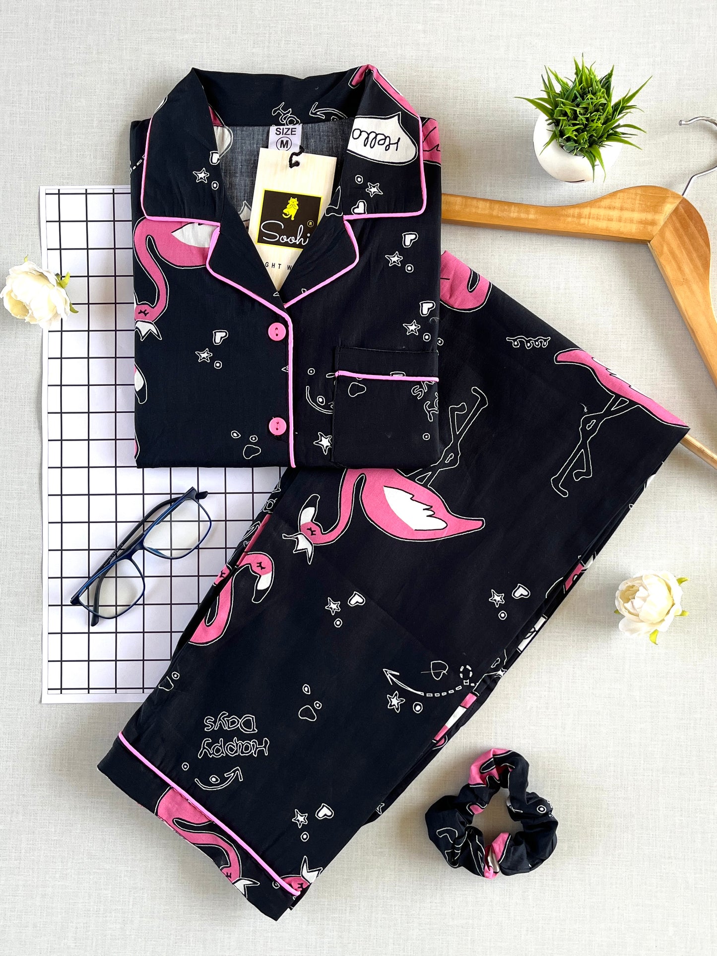 Hello Flamingo! PJ Set (Women)