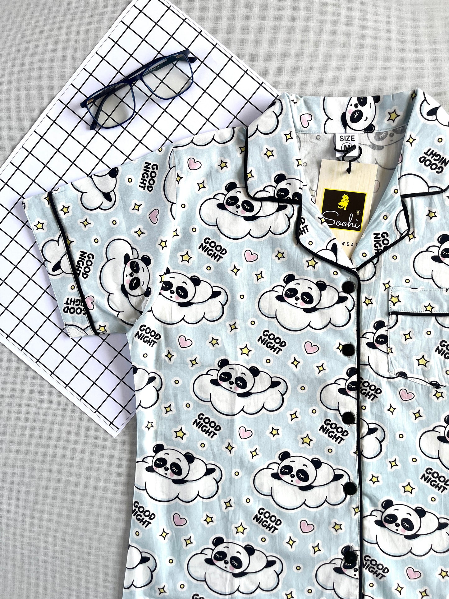 GoodNight Panda PJ Set (Women)