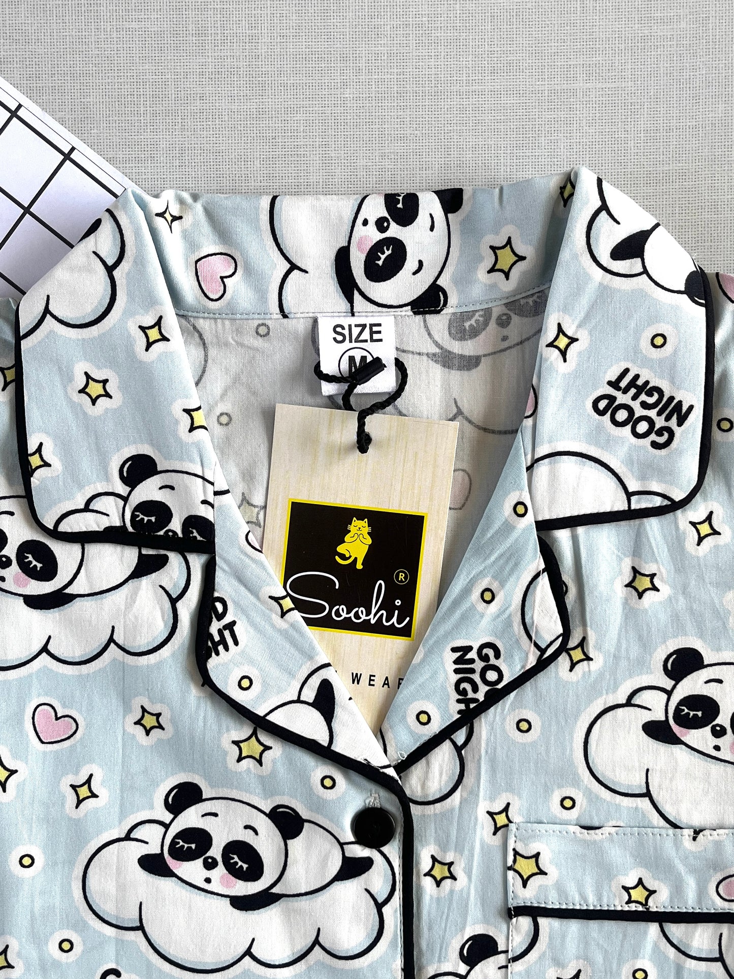 GoodNight Panda PJ Set (Women)