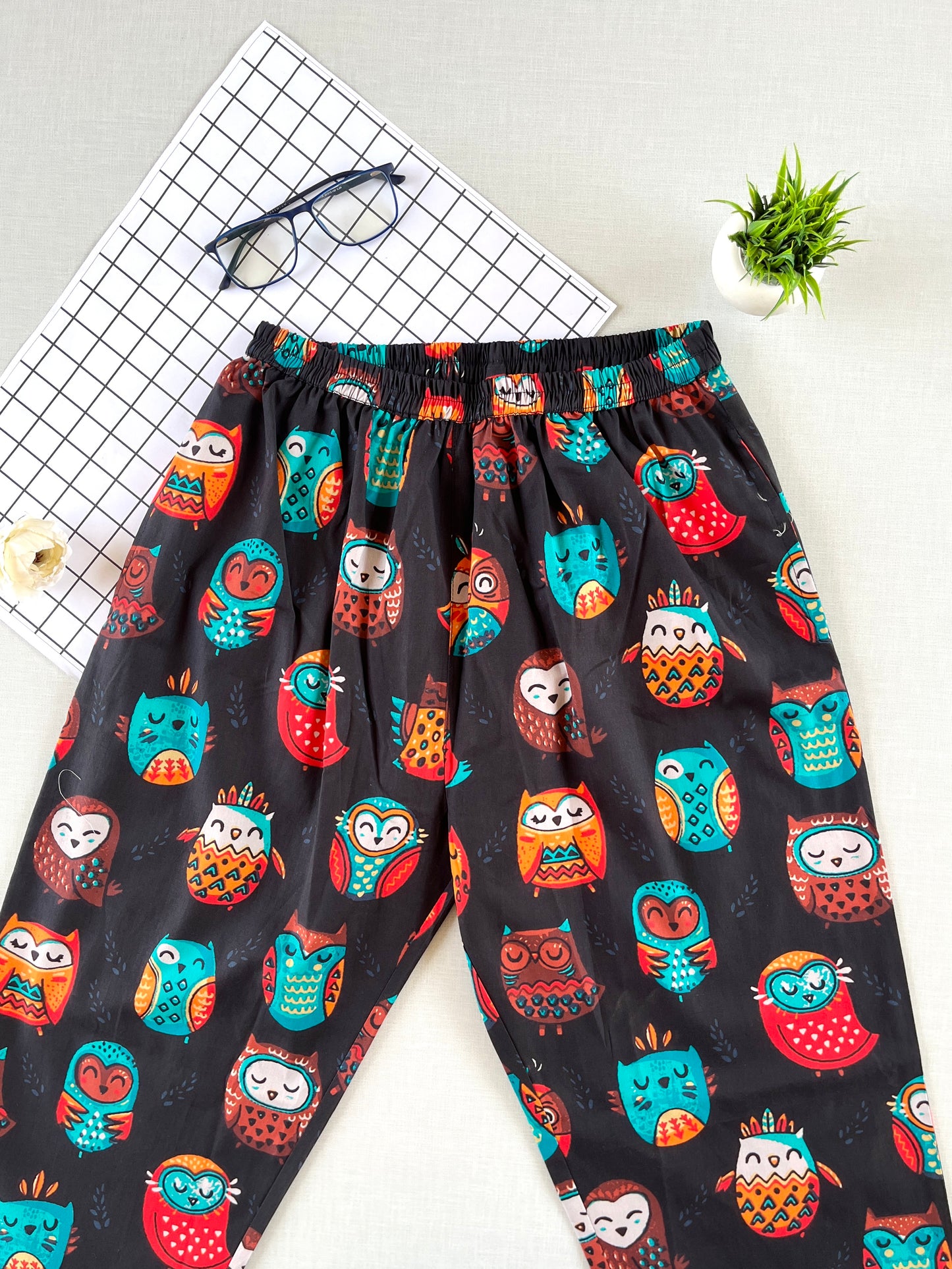 Funky Owls PJ Set (Women)