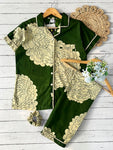 Green Flora Pj Set (Women)