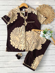 Coffee Flora Pj Set (Women)