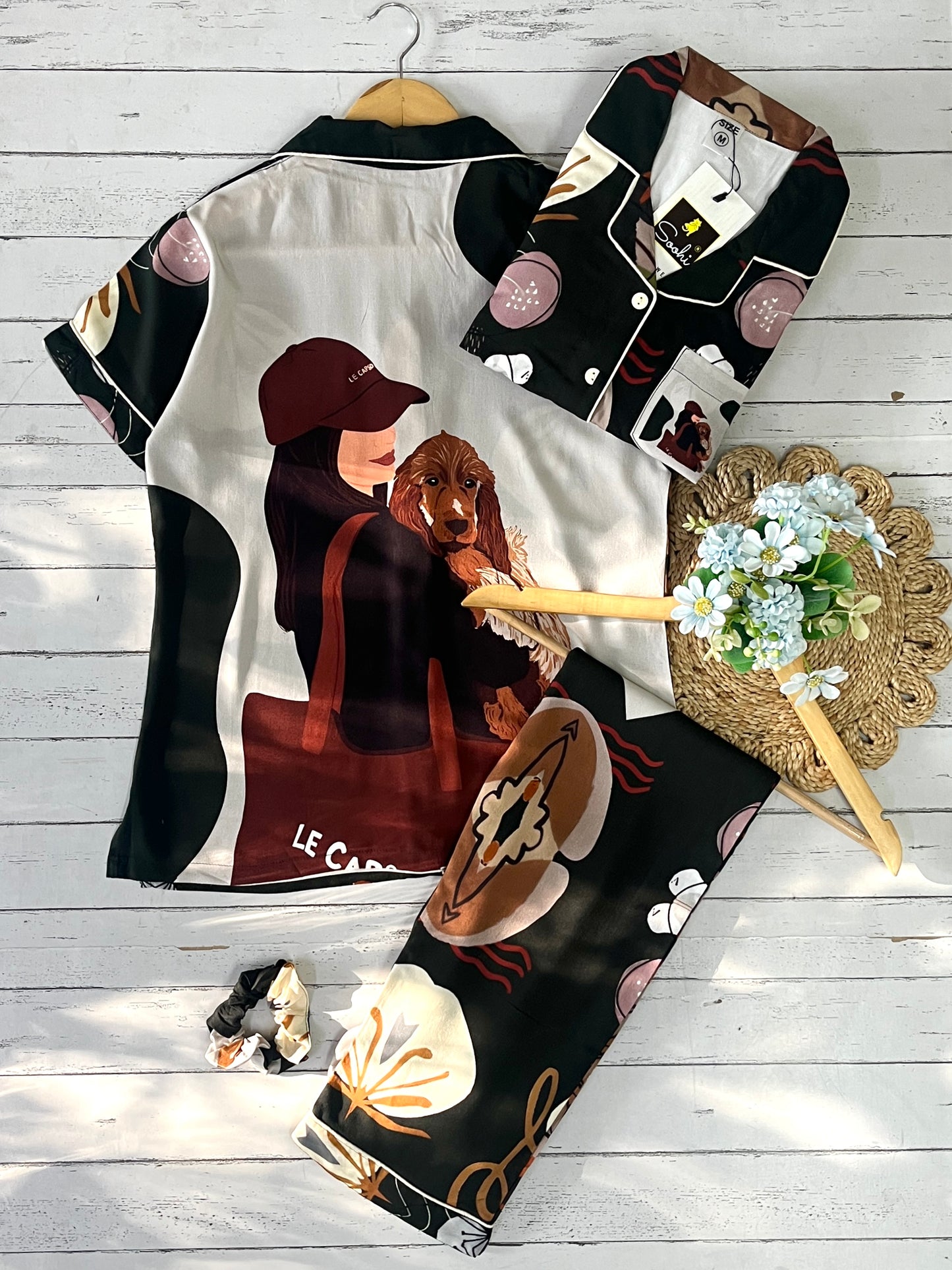 Petal Pup PJ Set ( Women )