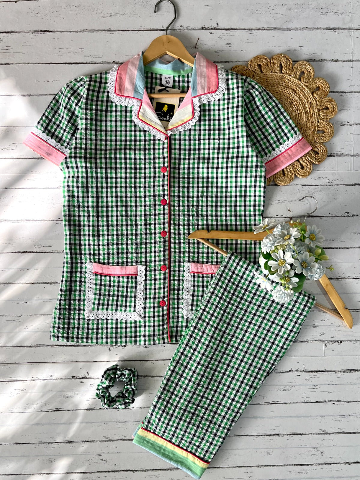 Candy Check Dreams Pj Set (Women)