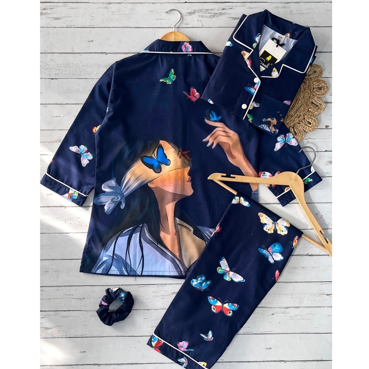 Butterfly bliss pj set (women )