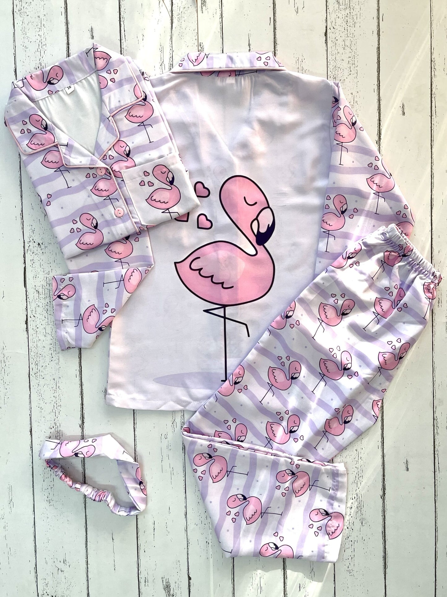 Flamingo Love Pj Set (Kids)