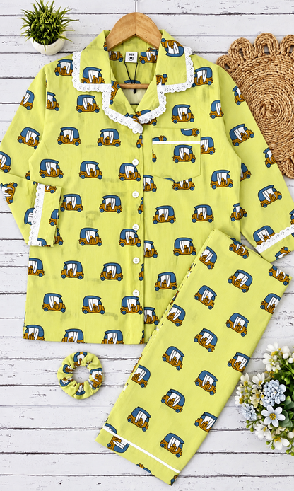 Cute Auto pure cotton Pj Set (Women)