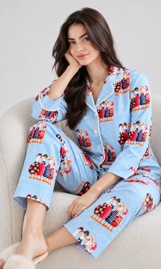 Blue Duck Luxe Satin PJ Set