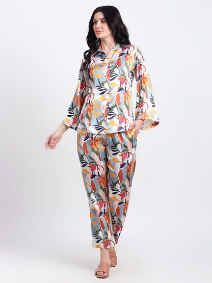Leafy Elegance Co-ord Set (Women)