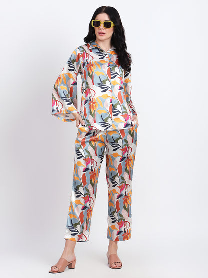 Leafy Elegance Co-ord Set (Women)