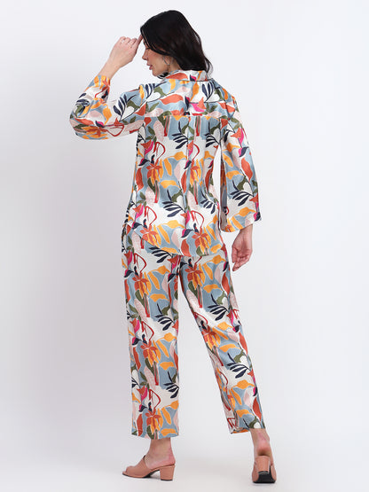Leafy Elegance Co-ord Set (Women)