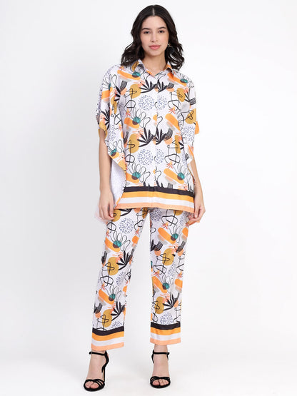 Floral Abstract Kaftan Set (Women)