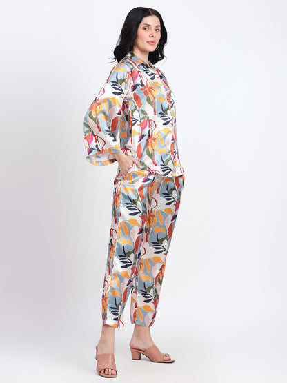 Leafy Elegance Co-ord Set (Women)