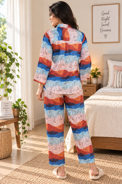 Art Lines Co-ord Set (Women)