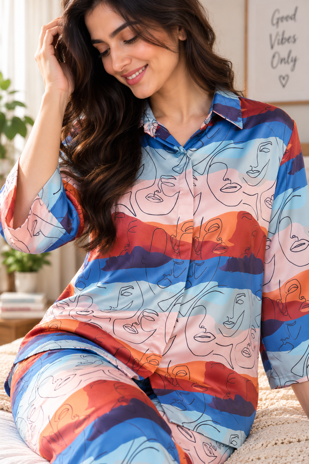 Art Lines Co-ord Set (Women)