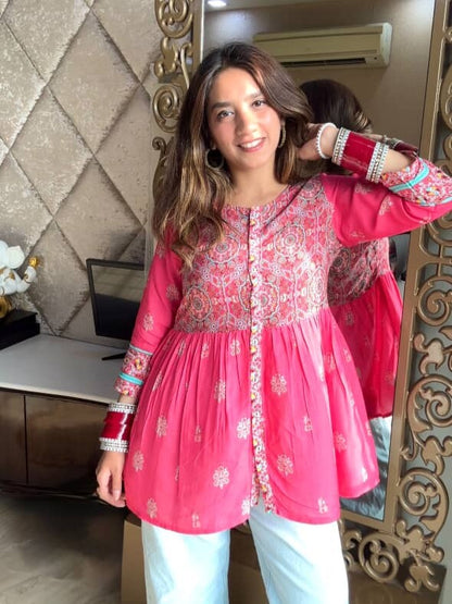Pankhuri Flared Kurti (Women)
