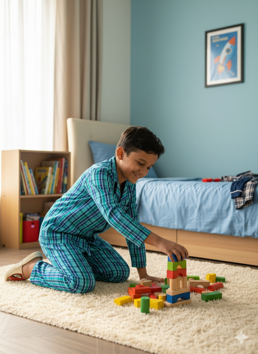 New Check Pj set for BOYS