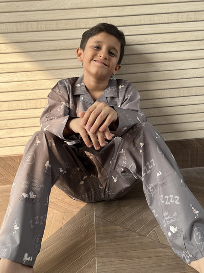 Space Boy Pj Set (Kids)