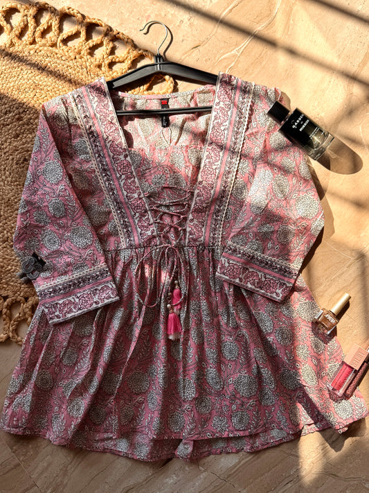 Gulzar Tie-Up Kurti (Women)