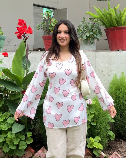 Ishq Short Kurti (women)
