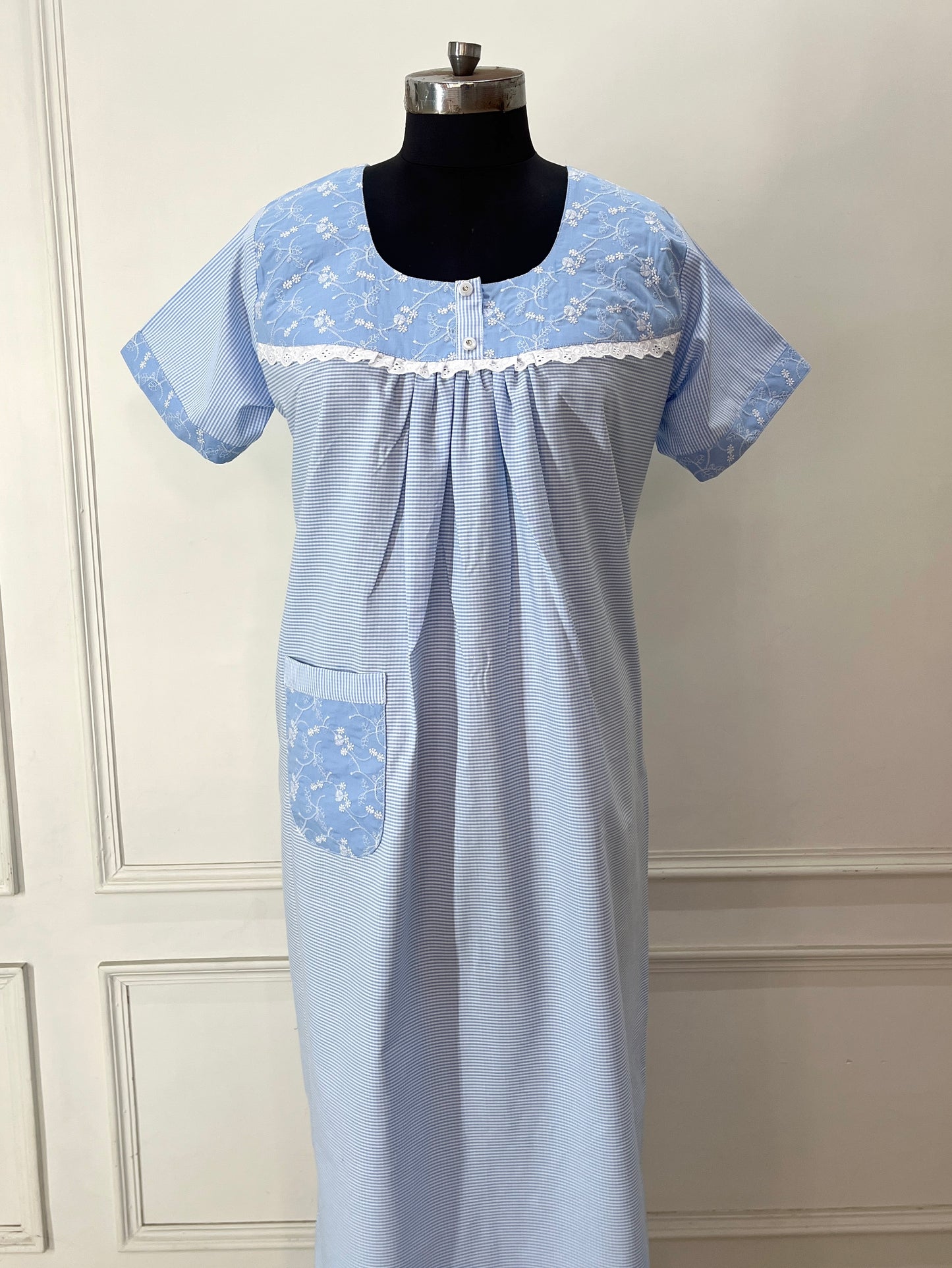 Floral Cotton Nighty (Women)