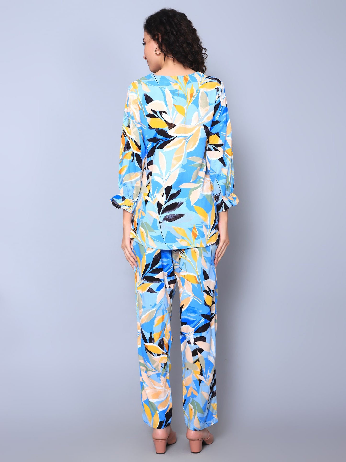 Flower Abstract Co-Ord Set (Women)