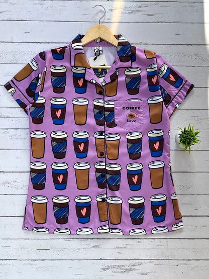 Coffee Time Pj Set (Women)